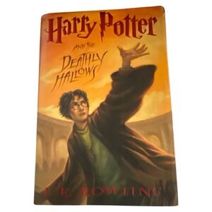 Harry Potter and the Deathly Hallows First Edition 2007 JK Rowling‎ HC DJ